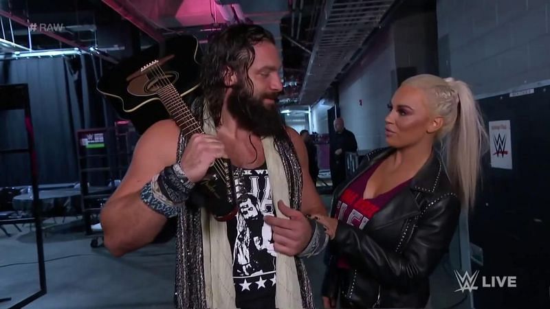 Elias turned down Dana Brooke's request for a song backstage before his match